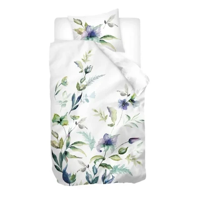 Afbeelding van Snoozing Hailey Dekbedovertrek 140 x 200/220 cm + 1 kussensloop 60 70 groen