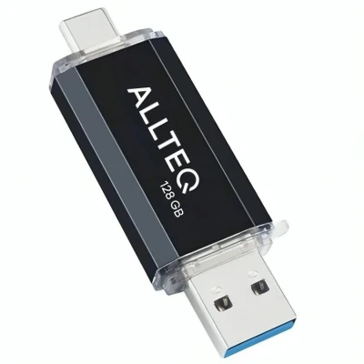 Afbeelding van USB 3.1 stick Zwart 128 GB Allteq
