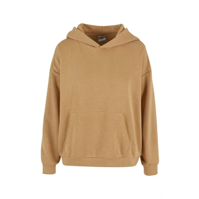 Afbeelding van Urban Classics Light Hoodie, Dames, Maat: Medium, Unionbeige