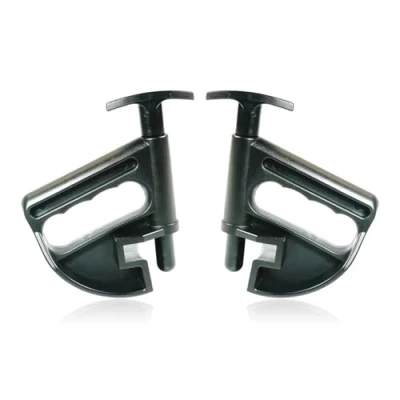Afbeelding van Bandenkraalhouder, bandenwisselaar, 2 stuks, kraalklemmen, gereedschap, velgenbescherming, bandenmontage, velg, wisselhulp, geschikt voor de meeste velgen, bandenmonteermachines