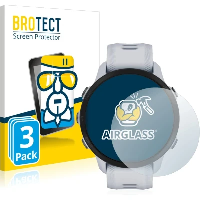 Afbeelding van BROTECT Screenprotector voor Garmin Forerunner 955 Folie Beschermfolie Beschermglas transparant (3 Stuks)