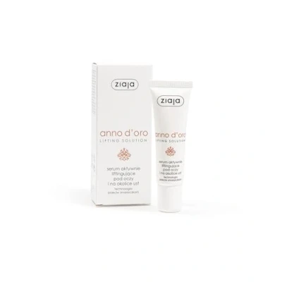 Afbeelding van Ziaja Anno D&#039;Oro Lifting Solution Serum Actively Under Eyes And On Around Mouth 30Ml