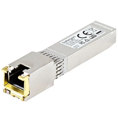 Afbeelding van StarTech.com MSA conform 10 Gigabit koper RJ45 SFP+ ontvanger module 10GBase T 30 m TAA