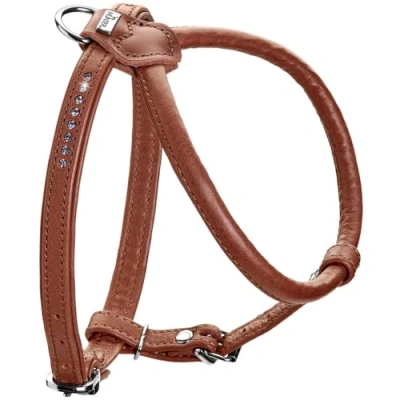 Afbeelding van Hunter Hondentuig Round &amp; Soft Canadian Up Cognac