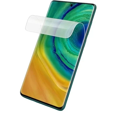 Afbeelding van [2 Stuks] Hydrogel Film voor iPhone 13 Pro Max Hooggevoelige Beschermende Flexibele Schermbeschermers Volledige Dekking Screen Protector (Matte Anti reflectie)