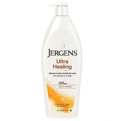 Afbeelding van Jergens Ultra Healing vochtinbrengende crème voor extra droge huid, fles van 21 ounce