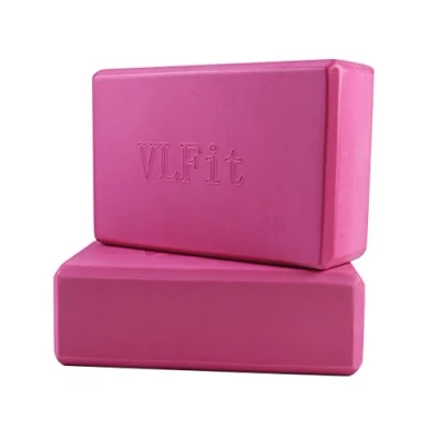 Afbeelding van VLFit set van 2 Yogablokken/Yogablok Kies Je Kleur en maat (ROZE)