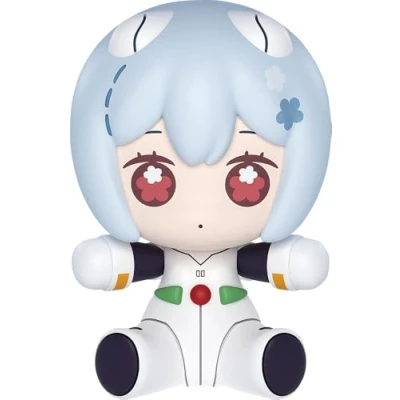 Afbeelding van Good Smile Company Neon Genesis Evangelion: Rebuild of Evangelion Huggy Chibi Figure Rei Ayanami: Plugsuit Ver. 7 cm Mini Figuur