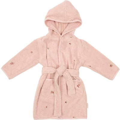 Afbeelding van Little Dutch badjas geborduurd Blossom