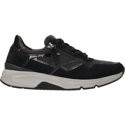 Afbeelding van Gabor Rollingsoft Veterschoenen Laag zwart Maat 9