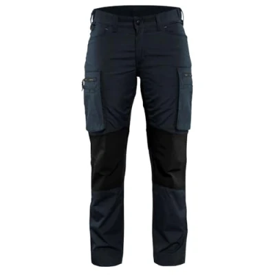 Afbeelding van Blaklader Werkbroek Service Dames Stretc H 7159 DARK NAVY/BLACK C40