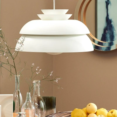 Afbeelding van FRITZ HANSEN Concert P3 hanglamp wit Ø 55 cm