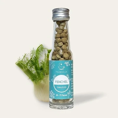Afbeelding van Teaballs Venkel, troebel (1 x 11 g) ca. 150 voor 30 75 kopjes thee 100% puur plantaardig Bekend uit: DING van het jaar