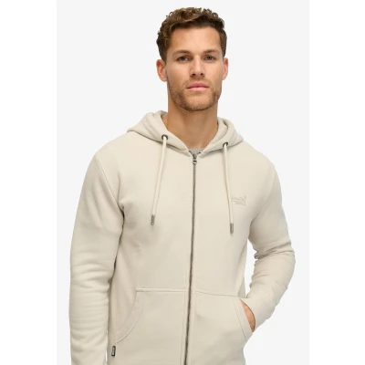 Afbeelding van Superdry Essential Logo hoodie met rits Heren Hoodies