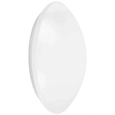 Afbeelding van Ledvance surface circular led 18w 1440lm 3000k sensor cri80 120graden ip44 opbouw beh wit staal xh 350x115mm 4058075617988