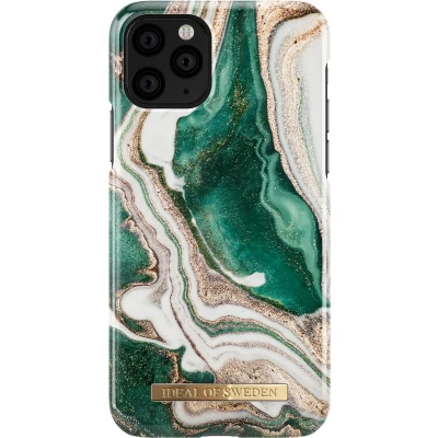 Afbeelding van iDeal of Sweden Fashion Back Case iPhone 11 Pro Golden Jade Marble 735066