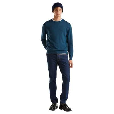 Afbeelding van United Colors of Benetton heren trui, Blauw, XL