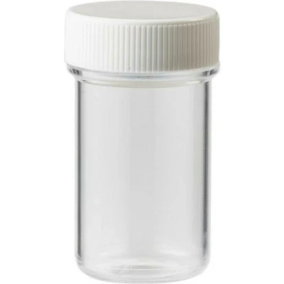 Afbeelding van Blockland Plastobel tabletfles Transparant Gedopt 20ml, 138 stuks