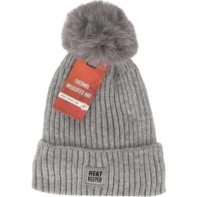 Afbeelding van Heatkeeper Thermo set Dames Muts/Nekwarmer Grijs Onesize