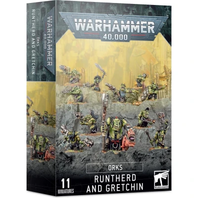 Afbeelding van Warhammer 40K Orks: Runtherd and Gretchin