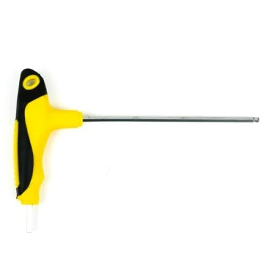 Afbeelding van Inbussleutel 3 mm x L 130 met bal en T greep/inbussleutel handvat
