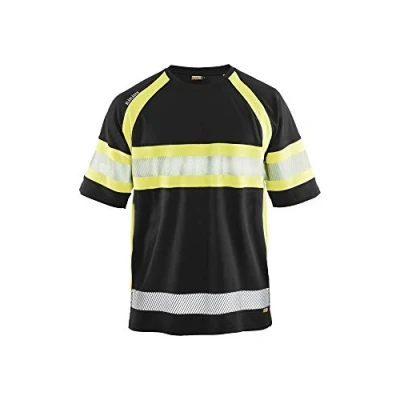 Afbeelding van Blaklader UV T shirt High Vis 3337 1051 Zwart/High Geel