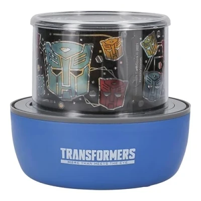 Afbeelding van Transformers Projectielicht Officieel gelicenseerd kamerdecoratie voor jongens en meisjes Autobots nachtlampje inclusief twee scènes geluid, actiefiguur cadeau Paladone