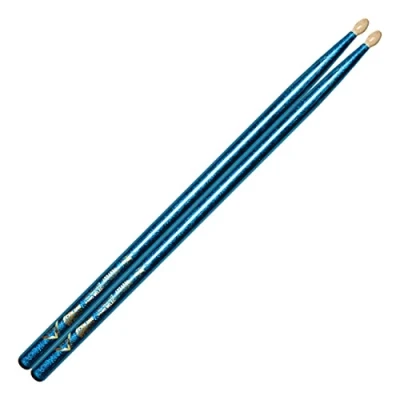 Afbeelding van Vater Kleur Wrap 5A Blauw Sparkle Houten Tip VCB5A