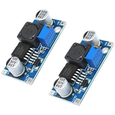 Afbeelding van 2pcs XL6009 DC Booster Module Power Supply Adjustable Super LM2577 Step up