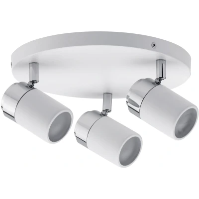 Afbeelding van Paulmann Zyli 66712 Plafondlamp voor badkamer 30 W Wit, Chroom