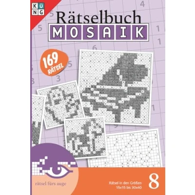 Afbeelding van Mosaik Rätselbuch 8: Rätsel fürs Auge