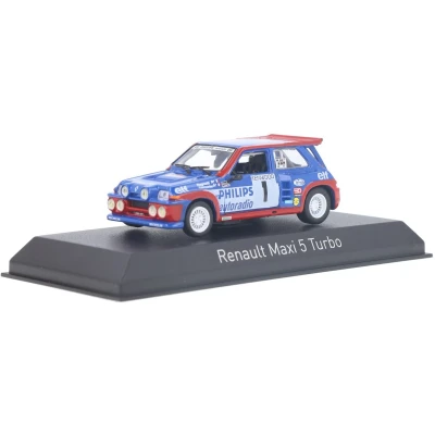 Afbeelding van Renault R5 Maxi Turbo Norev Modelauto 1:43 1985 Jean Ragnotti / Pierre Thimonier Elf