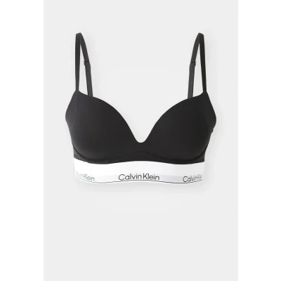 Afbeelding van Calvin Klein Underwear Plunge ICON Pushup BH, Dames, Maat: 80C, Black