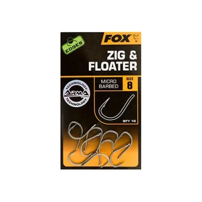 Afbeelding van Fox Edges Arma Point Zig &amp; Floater Micro Barbed (10 pcs) Maat : size 6