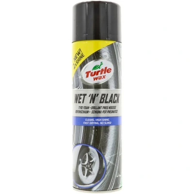 Afbeelding van Valma Wet`n Black Banden Glans Turtle Wax 500ML