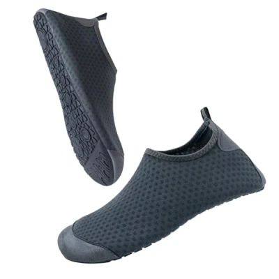 Afbeelding van Milaloko Waterschoenen Strand Surfen Snorkelen Zwemmen Blote Voeten Snelheid Droge Lederen Sokken Mannen Vrouwen, Grijs 2, 40 41