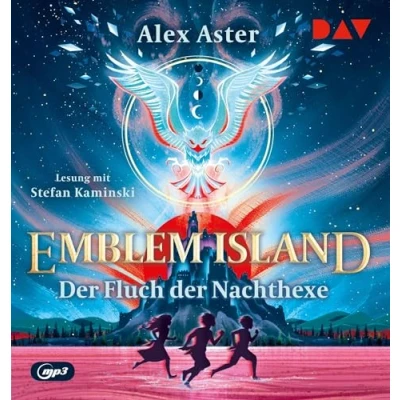 Afbeelding van Emblem Island Teil 1: der Fluch Nachthexe: Ungekürzte Lesung mit Stefan Kaminski und Ann Vielhaben