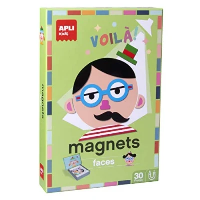 Afbeelding van APLI Kids Gezichten Magneetspel