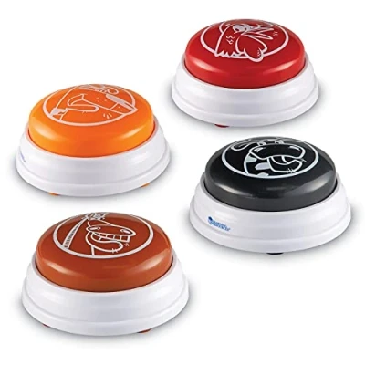 Afbeelding van Learning Resources Boerenerf zoemers, Spelshow &amp; Klas Zoemers 4 Stuks Set