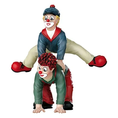Afbeelding van Gildeclowns Verzamelfiguur Clown decoratief figuur, de bokkensprong (1 stuk)
