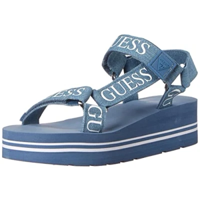 Afbeelding van Guess Avin Sandaal met sleehak voor dames, 36 EU