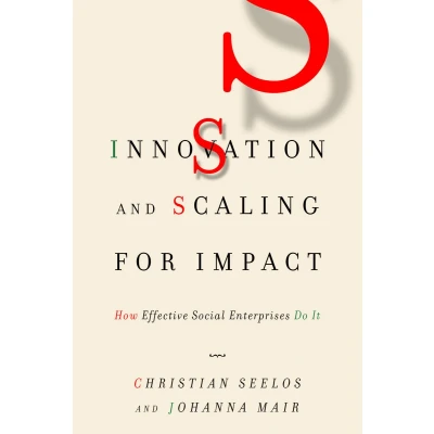 Afbeelding van Innovation and Scaling for Impact How Effective Social Enterprises Do It
