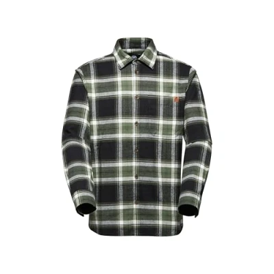 Afbeelding van Mammut Trovat Longsleeve Overhemd, Heren, Maat: 3XL, Black marsh