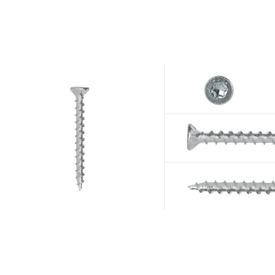 Afbeelding van Voldraadschroeven Verzinkt 3.5 x 35 mm Torx 20 Doos 200 stuks