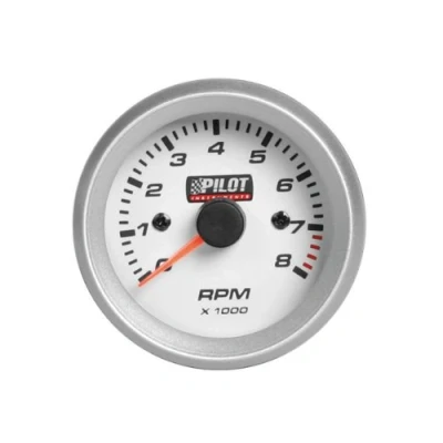 Afbeelding van Pilot LA_10007 inbouwinstrument toerentalmeter, blauw verlicht