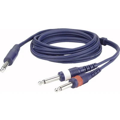 Afbeelding van DAP FL32150 splitter mono jack naar dubbele 1,5 mtr