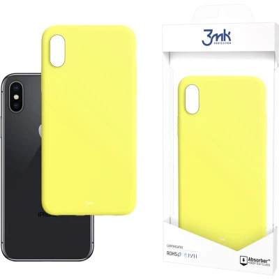 Afbeelding van Apple iPhone X/XS 3mk Matt Case lime