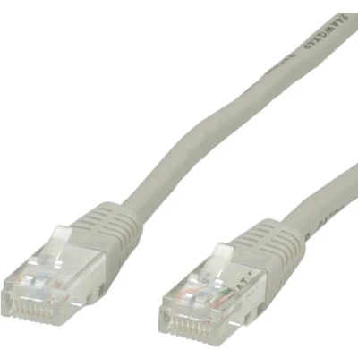 Afbeelding van VALUE Patchkabel Cat.6 UTP (Class E), grijs, 3 m