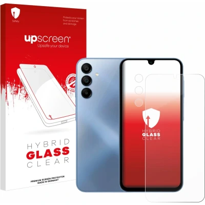 Afbeelding van upscreen Screenprotector voor Samsung Galaxy A15 (Voor+Camera) Folie Beschermfolie Beschermglas transparant