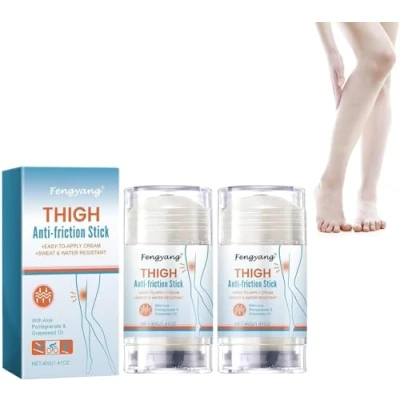 Afbeelding van Fengyang® 2 stuks anti wondwrijvingscrème, wrijving dijbeensticks, voorkomt van de huid, schuurbalsem voor hiel